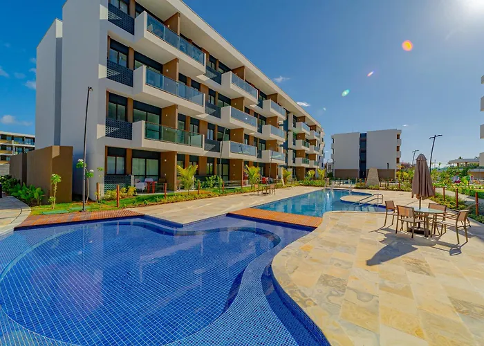 Flat Luxo Na Praia De Muro Alto - Makia Experience Pôrto das Galinhas